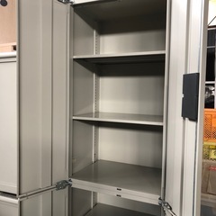 PLUS　オフィス用 業務用 キャビネット 収納庫  600×450×2160mm