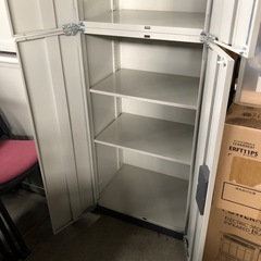 PLUS　オフィス用 業務用 キャビネット 収納庫  600×450×2160mm