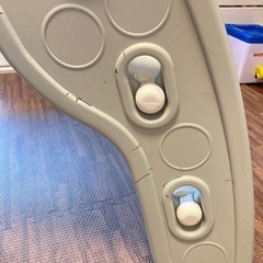 子ども用すべり台　ホワイトグレーの画像