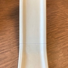 子ども用すべり台　ホワイトグレーの画像