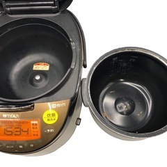 TIGER タイガー 炊飯ジャー JKT-J100 炊飯器 16年製 IH炊き立て キッチン家電 中古 調理機器 現状品の画像