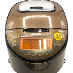 TIGER タイガー 炊飯ジャー JKT-J100 炊飯器 16年製 IH炊き立て キッチン家電 中古 調理機器 現状品の画像