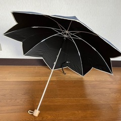 折りたたみ傘 晴雨兼用 遮熱遮光1級の画像
