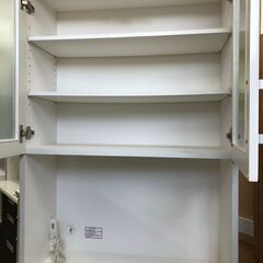 ニトリ キッチンボード ダリア80 幅80cm レンジボード 食器棚 システム