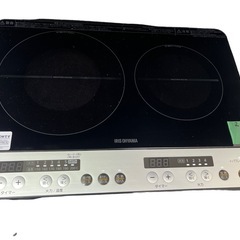 アイリスオーヤマ 2口 IHクッキングヒーター 2020