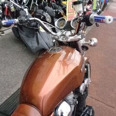 NO.5100　ＧＳＸ４００インパルス－２ (IMPULSE)　ＧＫ７ＣＡ　後期モデル　プリティ管　タックロールシート　タンデムバー　メタリックオレンジ　☆彡の画像
