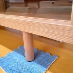 ★  展示品❗ テレビボード  ガラス扉、脚付き【定価29,990円】💳自社配送時🌟代引き可💳※現金、クレジット、スマホ決済対応※     の画像