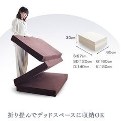 直接引き取り限定 ダブル ベット ベッドフレーム  スノコ、マットレスの画像