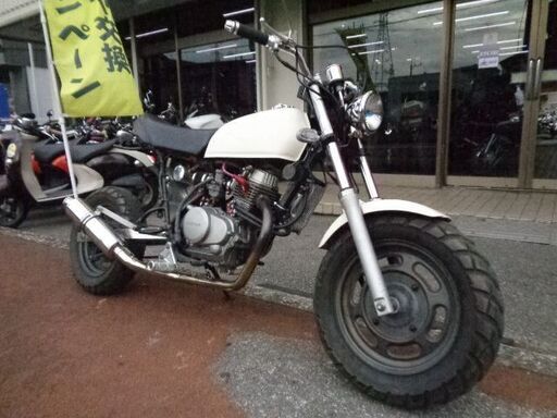 NO.5103　Ape　ステンレスマフラー　ロンスイ　オイルクーラー　車庫調整付きリアサス　ホワイト☆彡