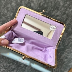 ジャスミン　がま口ポーチの画像