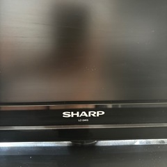 24インチ　SHARP AQUOS テレビの画像