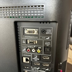 24インチ　SHARP AQUOS テレビの画像