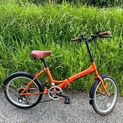 名古屋市配達無料折りたたみ自転車20インチ6段変速