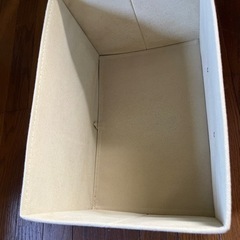 折りたためる収納ボックス　２個セットの画像