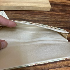 K2407-791 佐賀錦 玉章織 札入れ シミ有りの画像