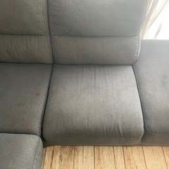 【0円】ニトリカウチソファ差し上げます。　の画像