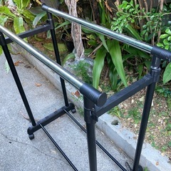 ハンガーラック　ダブル