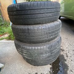 ヨコハマブルーアース・155/65R13の4本セット古いですの画像