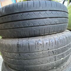ヨコハマブルーアース・155/65R13の4本セット古いですの画像