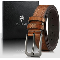 【最終価格】DOOPAI ベルト 紳士 ビジネス ブラウン 茶色...