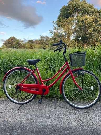 名古屋市内配達無理26インチシングルギアママチャリシティサイクル