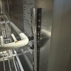 【DAIWA】 大和冷機 冷蔵コールドテーブル 舟形シンク付 業務用冷蔵庫 4461CDSF 2015年製 Y0136の画像