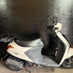 ★支払総額3.8万円★走行テスト済み！関東圏内即日配送可能！ スズキ レッツ5 CA47A フロント、リアカゴ付き！4スト、インジェクション♪低燃費！通勤通学に♪の画像