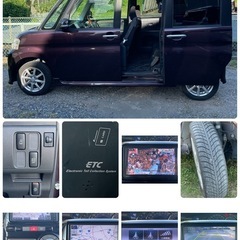 (売約済み)★車検満タン2年★ ダイハツ　タント L375S 平成25年式　★ナビTV Bluetooth ★調子良好の画像