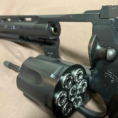 マルイ　コルト・パイソン6inch 24連射ガスガン　前期型の画像