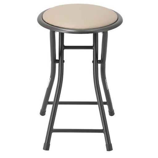 【ニトリ】折りたたみスツール コラット(MO) 幅30×奥行31.5×高さ48cm 2脚セット