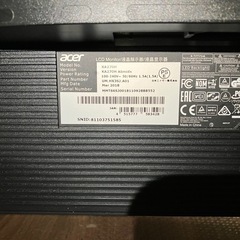 モニター　27インチ　actorの画像