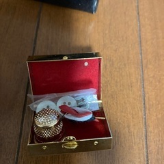 ドイツ製　ゲーベル　陶磁器　裁縫箱　未使用の画像