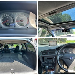 ⭕️クレジット決済OK⭕️◆車検R8年8月◆H19年ボルボV70◆10万キロ◆サンルーフ◆本革シート◆の画像