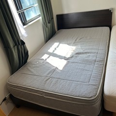 セミダブル　マットレスセット