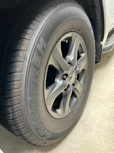 LX600オフロード純正タイヤホイール4本
