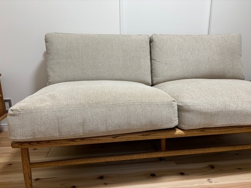 MOMO NATURAL CLOUD SOFA 2P