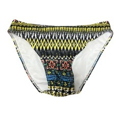【美品】水着　ビキニパンツ&ボトムス❤エスニック　総柄　Mサイズの画像