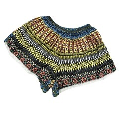 【美品】水着　ビキニパンツ&ボトムス❤エスニック　総柄　Mサイズの画像