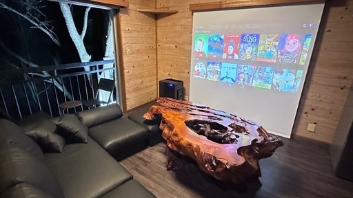 国指定特別天然記念物・屋久杉の一枚板テーブル