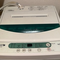 ヤマダ電機 全自動洗濯機　YWM-T45A1  2016年製　4.5kgの画像