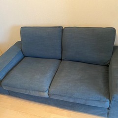 【最終値下げ】IKEAの2人〜3人かけソファー