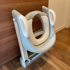 補助便座 折りたたみ ステップ トイレ 踏み台 子供 子ども 高さ調整 トイレトレーニング トイトレ 補助 トイレ補助 練習 トイレ練習 おまる 便座の画像