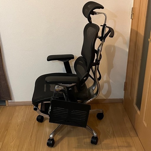 　エルゴヒューマン プロ オットマン内蔵型 オフィスチェア 　EHP-LPL KM-11