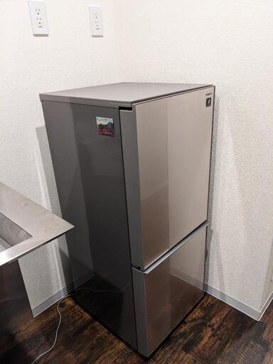 SHARP 冷蔵庫 137L SJ-GD17C-C