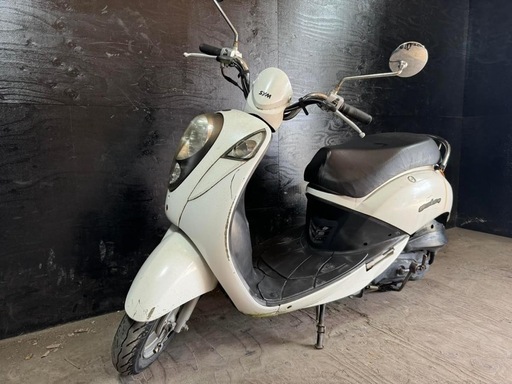 ★支払総額3.0万円★走行テスト済み！関東圏内即日配送可能！ SYM UMI50 4スト！集中キー！激安原付入荷！ちょっとした足に♪