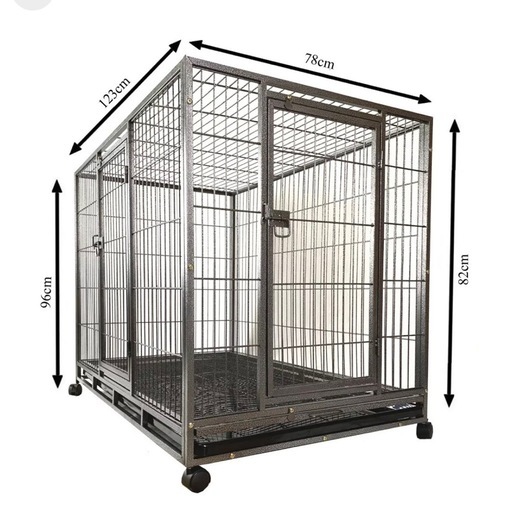 【状態良】大型犬用 鉄製ケージ 