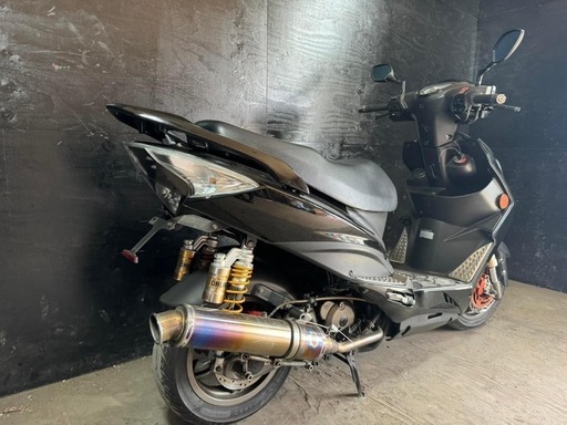 ★支払総額9.6万円★下取り可能！始動動画あり♪ キムコ  レーシングキング180 KYMCO 社外マフラー！高速乗れる！ダブルディスク！通勤通学にオススメ♪