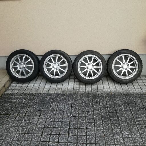 スタッドレス 165/60-15 アルミホイール / 15×5J 4本セット 中古