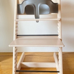 美品！STOKKE トリップトラップ　ホワイトウォッシュ ベビー...