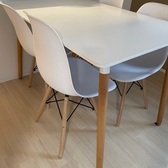 ダイニングテーブル5点セット